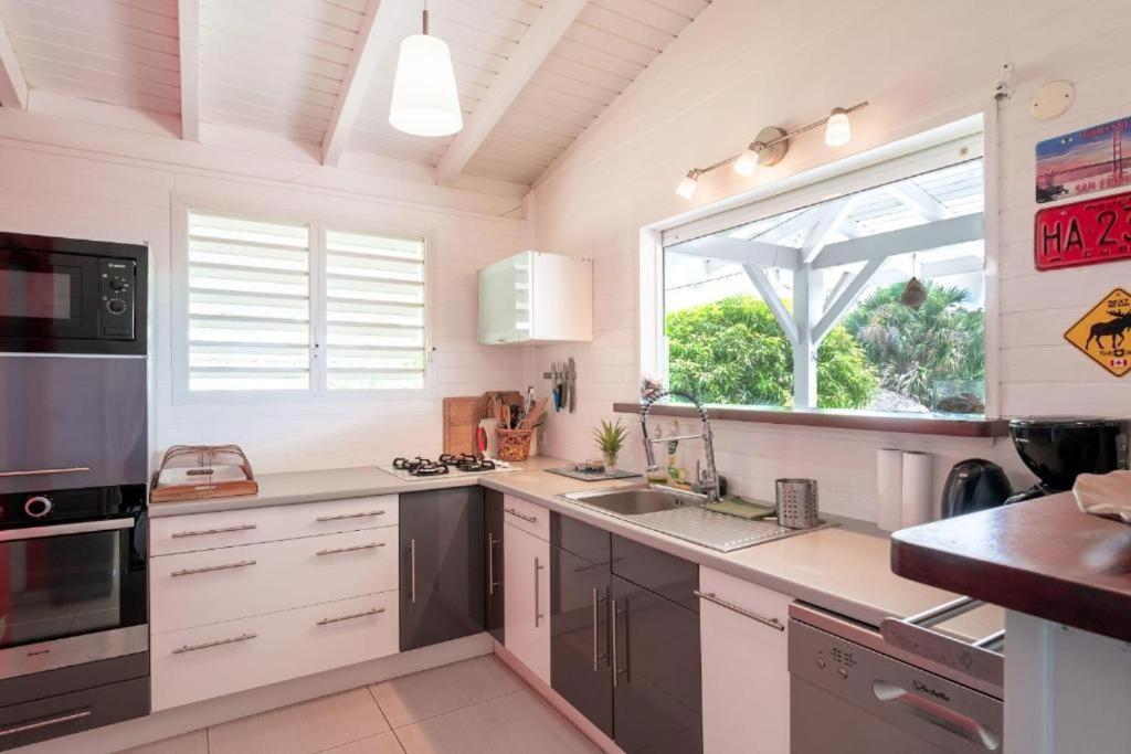 Villa Tikitanga Avec Piscine 10X5M A 650M De La Mer แซงต์-ฟรองซัวส์ ภายนอก รูปภาพ