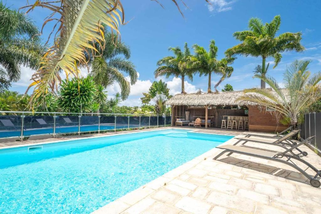 Villa Tikitanga Avec Piscine 10X5M A 650M De La Mer แซงต์-ฟรองซัวส์ ภายนอก รูปภาพ